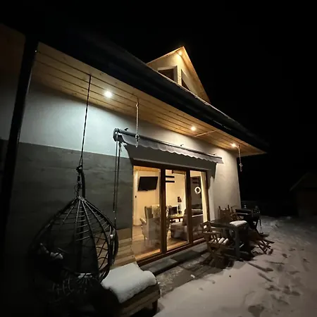 Z Jacuzzi, W Stylu Goralskim 펜션 *